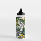 Chintzy Florals  Water Bottle Gallery Image 3
