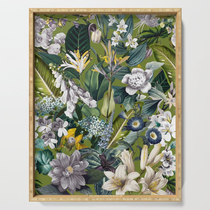 Chintzy Florals  Serving Tray Gallery Image 1