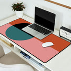 Color Block Abstract V Desk Mat Gallery Image 2