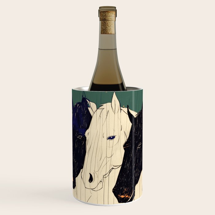 Horses n1 Wine Chiller Gallery Image 1