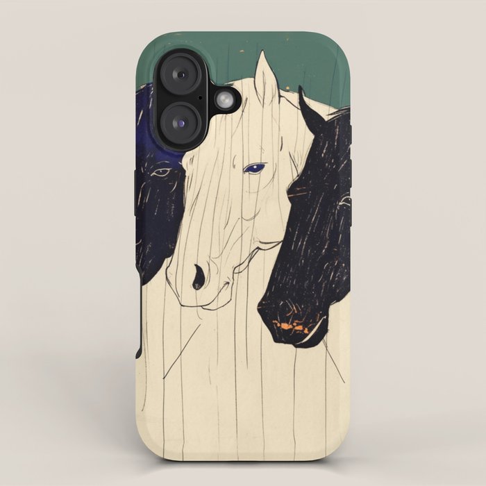 Horses n1 iPhone Case Gallery Image 1