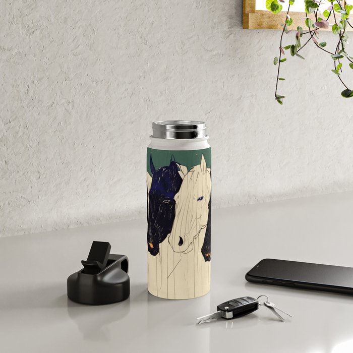 Horses n1 Water Bottle Gallery Image 4