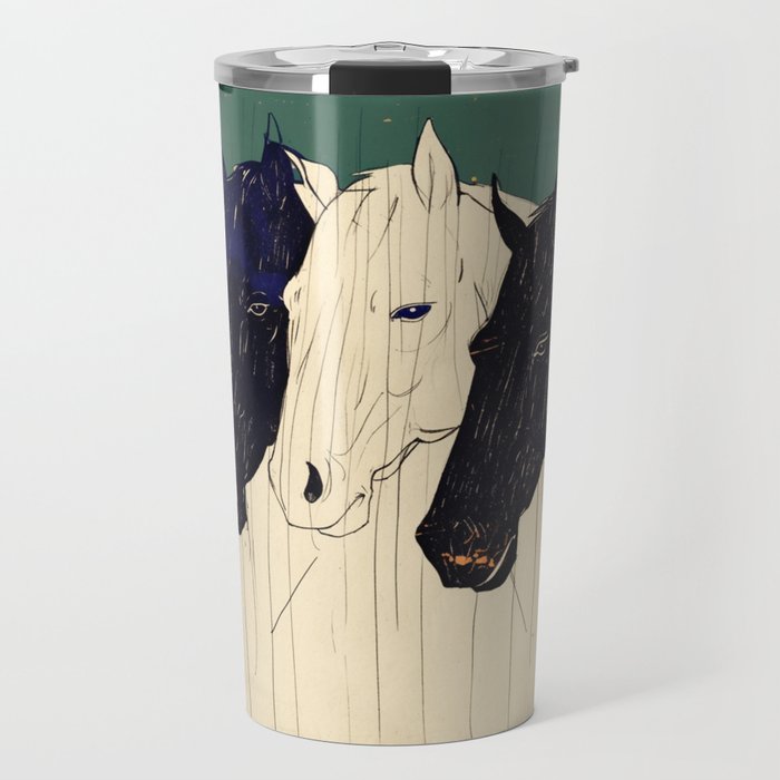 Horses n1 Travel Mug Gallery Image 1