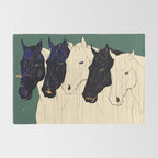 Horses n1 Rug Gallery Image 2