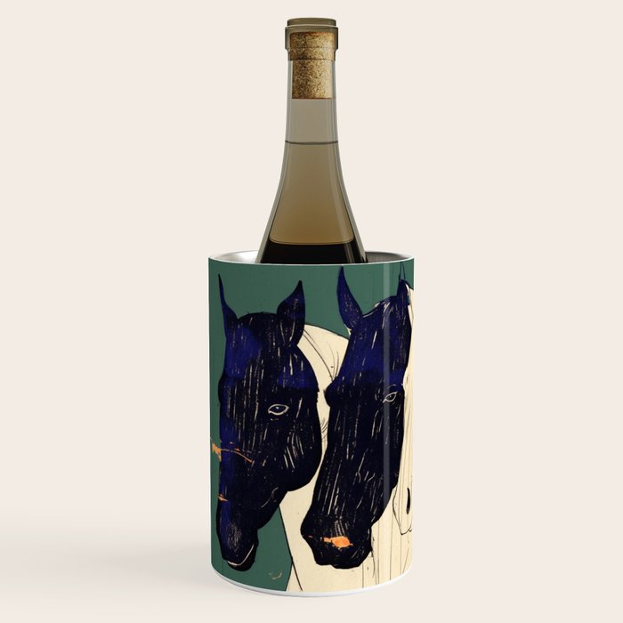 Horses n1 Wine Chiller Gallery Image 2