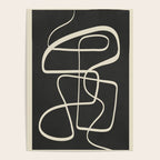 Modern Abstract Lines - Noir Poster Gallery Image 4