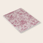 Red Toile de Jouy Notebook Gallery Image 3