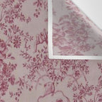 Red Toile de Jouy Wall Tapestry Gallery Image 3