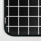 Grid Pattern Black and White 2 Laptop Sleeve Gallery Image 3