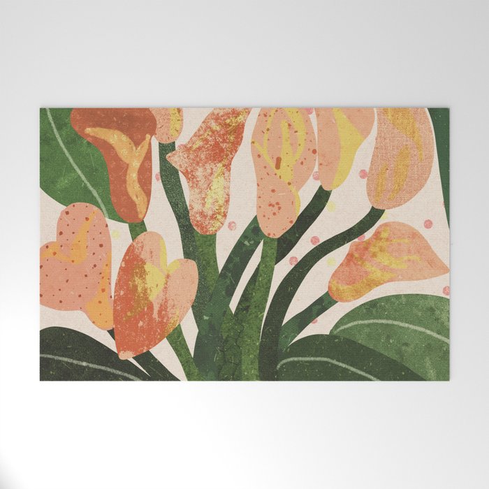 Lilies Welcome Mat Gallery Image 1