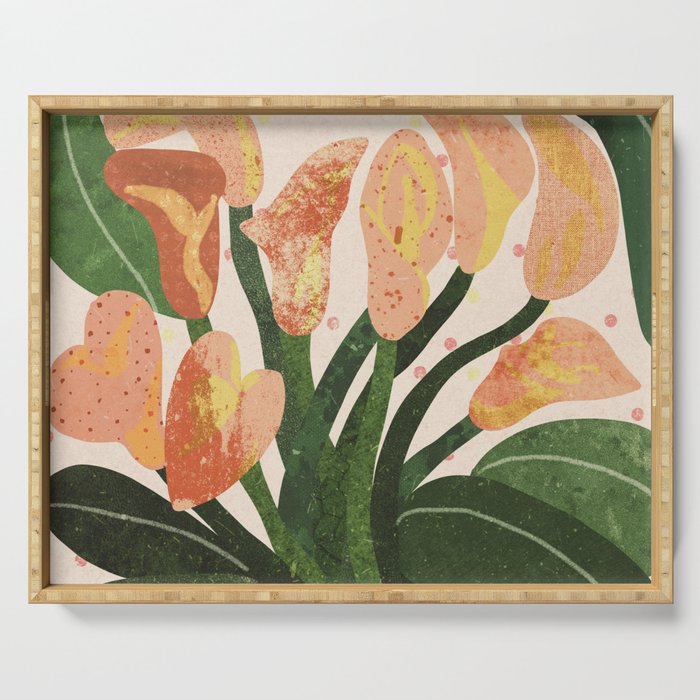 Lilies Serving Tray Gallery Image 1