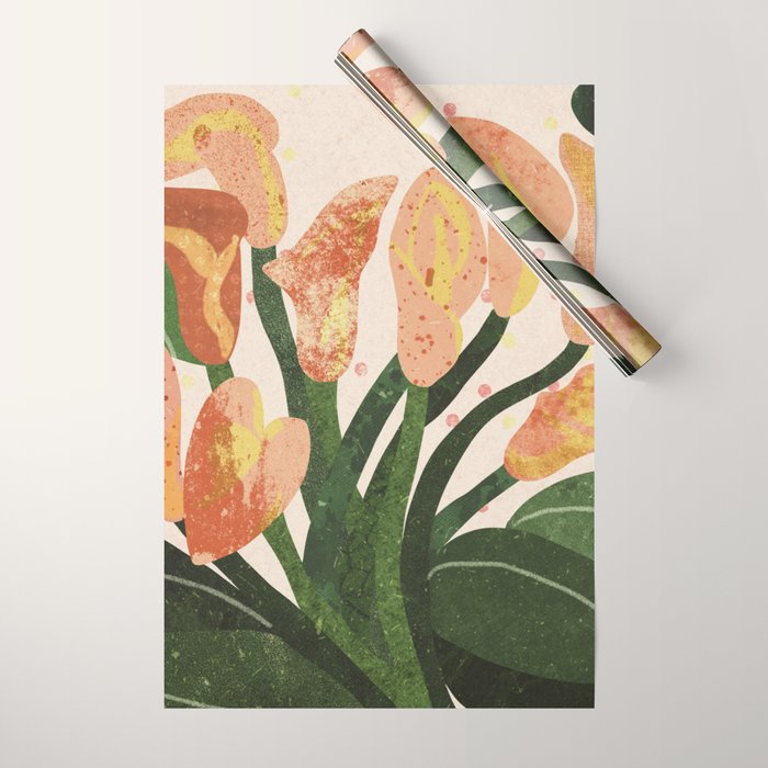 Lilies Wrapping Paper Gallery Image 1