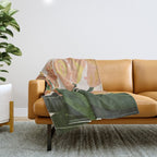Lilies Throw Blanket Gallery Image 1