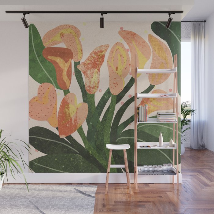 Lilies Wall Mural Gallery Image 1