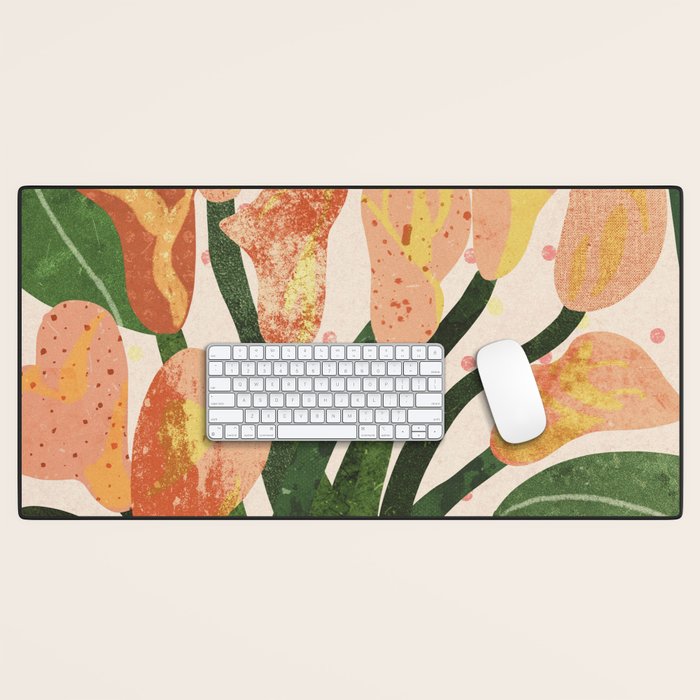 Lilies Desk Mat Gallery Image 1