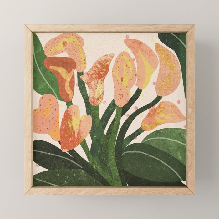 Lilies Mini Art Print Gallery Image 1