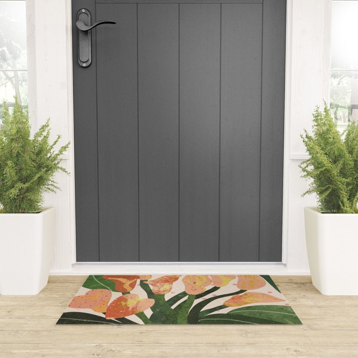 Lilies Welcome Mat Gallery Image 3