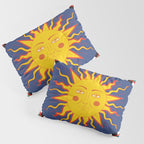 A Touch of Italian Elegance to Your Home: The Beautiful Sicili Sicilian Baroque Maiolica with Sun  Pillow Sham Gallery Image 3