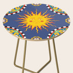 A Touch of Italian Elegance to Your Home: The Beautiful Sicili Sicilian Baroque Maiolica with Sun  Side Table Gallery Image 2