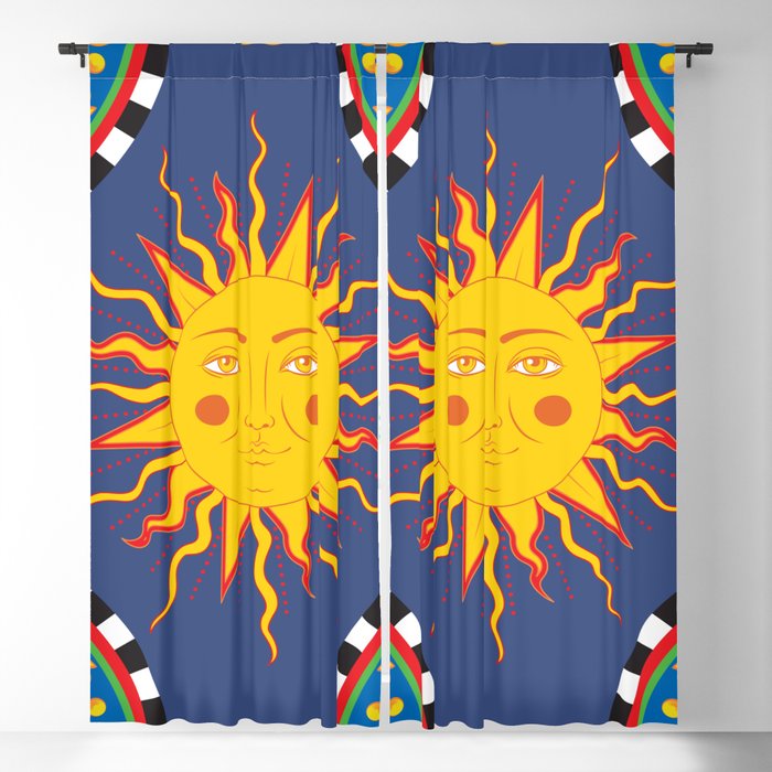 A Touch of Italian Elegance to Your Home: The Beautiful Sicili Sicilian Baroque Maiolica with Sun  Window Curtain