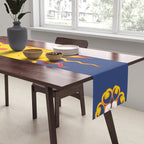 A Touch of Italian Elegance to Your Home: The Beautiful Sicili Sicilian Baroque Maiolica with Sun  Table Runner Gallery Image 2