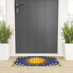 A Touch of Italian Elegance to Your Home: The Beautiful Sicili Sicilian Baroque Maiolica with Sun  Welcome Mat Gallery Image 3