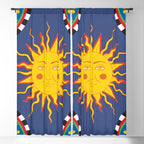 A Touch of Italian Elegance to Your Home: The Beautiful Sicili Sicilian Baroque Maiolica with Sun  Window Curtain Gallery Image 5