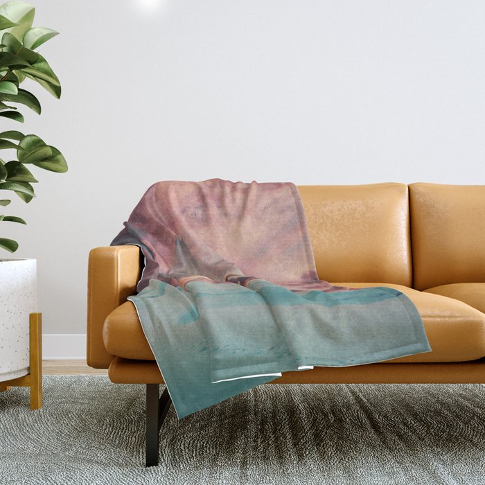 Fading into the Light Throw Blanket Gallery Image 1