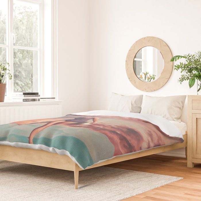 Fading into the Light Duvet Cover Gallery Image 2