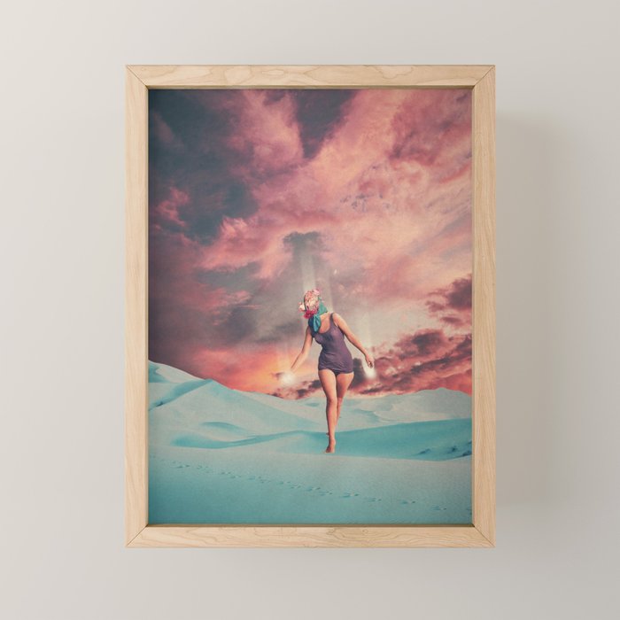 Fading into the Light Mini Art Print Gallery Image 1