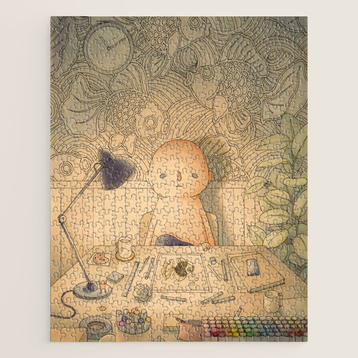 The Artist Jigsaw Puzzle Gallery Image 1