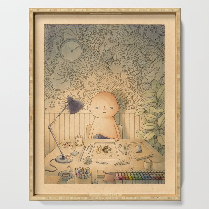 The Artist Serving Tray Gallery Image 1