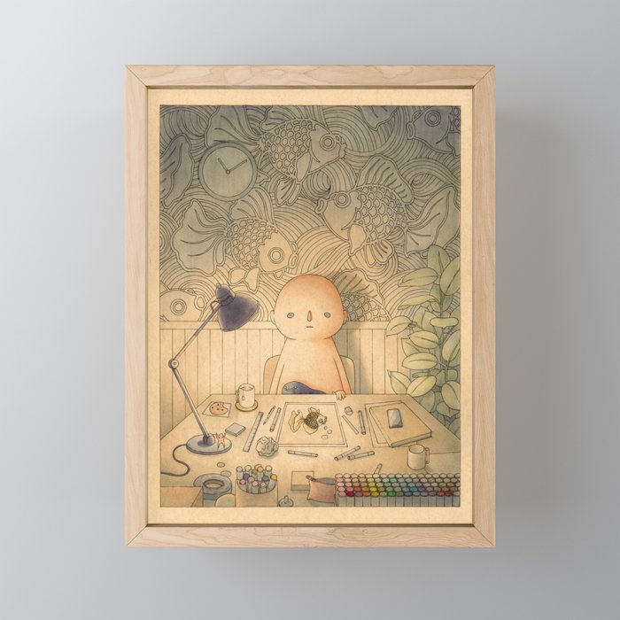 The Artist Mini Art Print Gallery Image 1