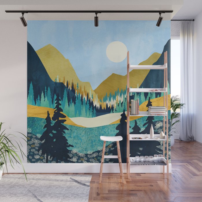 Flower Vista Wall Mural Gallery Image 1