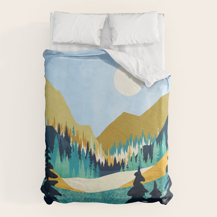 Flower Vista Duvet Cover Gallery Image 6