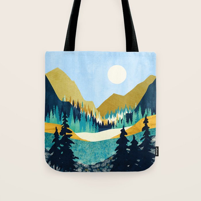 Flower Vista Tote Bag Gallery Image 1