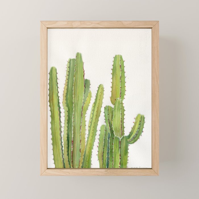 Cactus 2 Mini Art Print Gallery Image 1