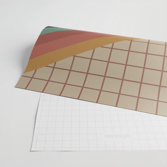 Old Video Cassette Palette Wrapping Paper Gallery Image 2