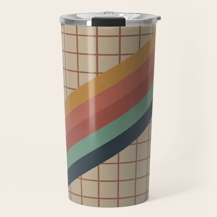 Old Video Cassette Palette Travel Mug Gallery Image 1