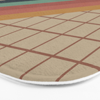 Old Video Cassette Palette Bath Mat Gallery Image 3