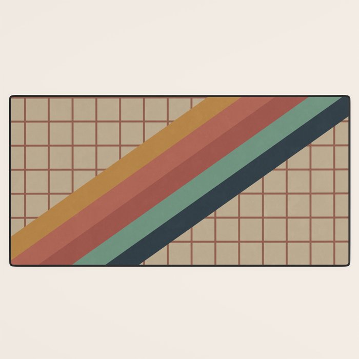 Old Video Cassette Palette Desk Mat Gallery Image 3