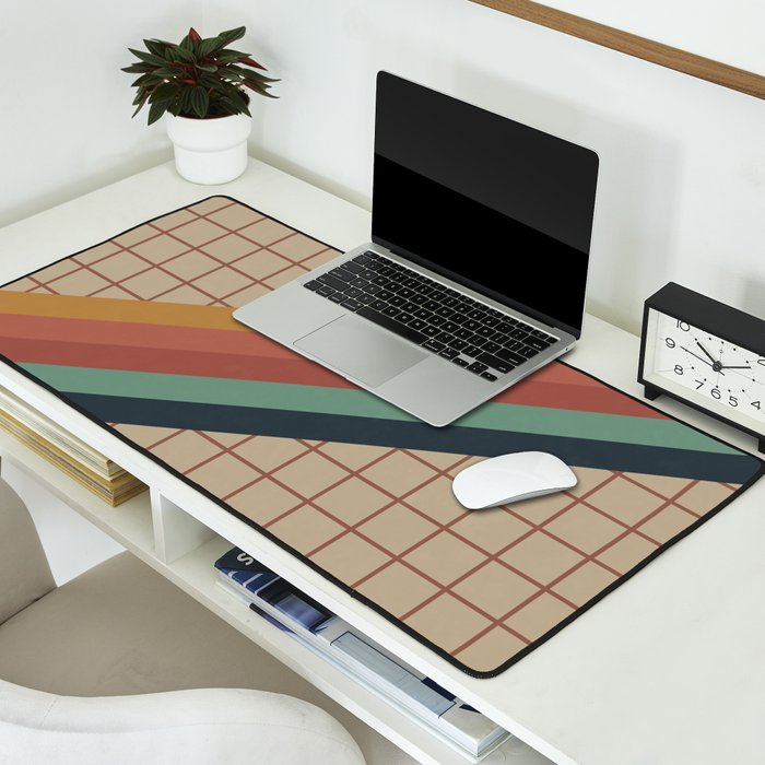 Old Video Cassette Palette Desk Mat Gallery Image 2
