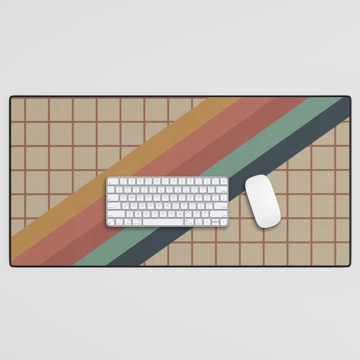 Old Video Cassette Palette Desk Mat Gallery Image 1
