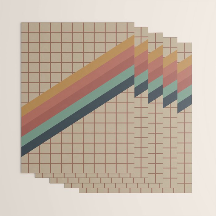 Old Video Cassette Palette Wrapping Paper Gallery Image 3