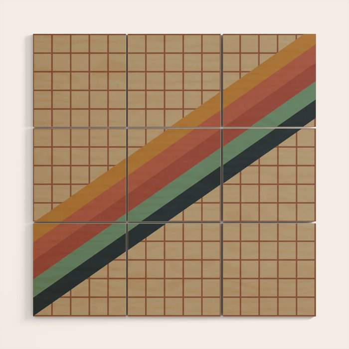 Old Video Cassette Palette Wood Wall Art Gallery Image 1