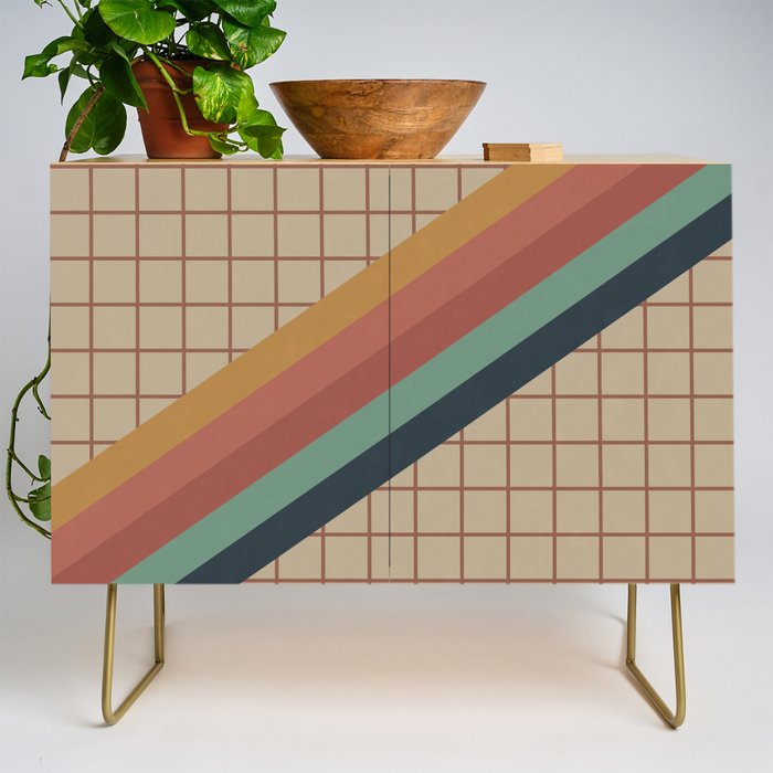 Old Video Cassette Palette Credenza Gallery Image 1