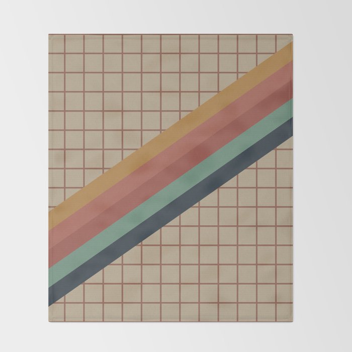 Old Video Cassette Palette Throw Blanket Gallery Image 2