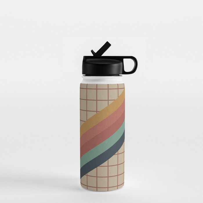 Old Video Cassette Palette Water Bottle Gallery Image 1