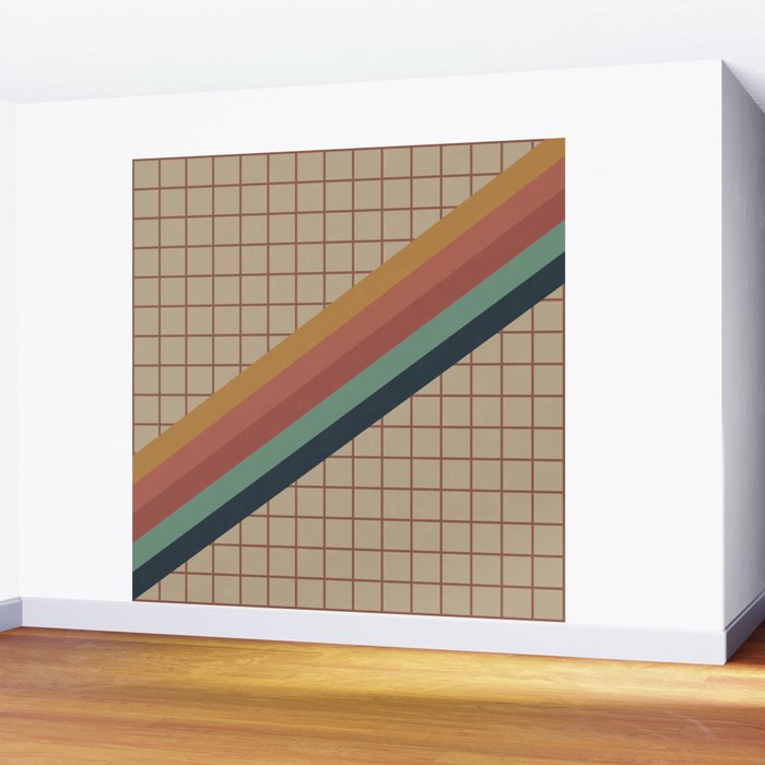 Old Video Cassette Palette Wall Mural Gallery Image 2