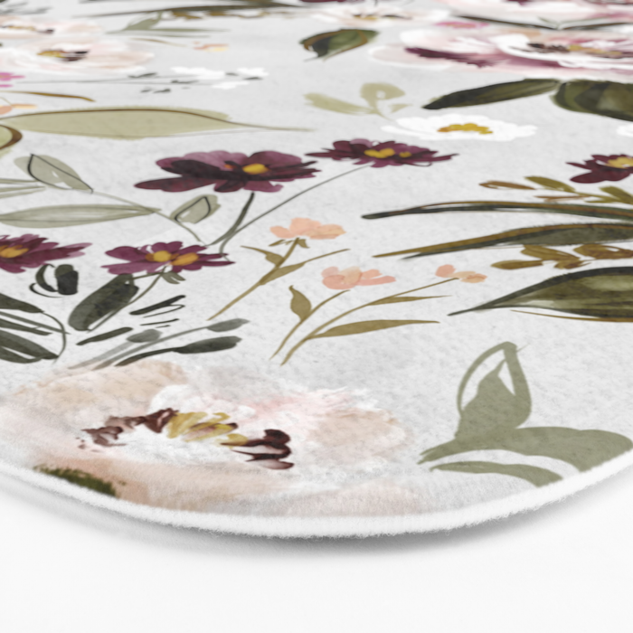 Heritage Bloom II Bath Mat Gallery Image 3